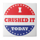 Ik heb het vandaag verknald tegeltje (Voorkant)