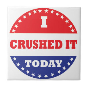 Ik heb het vandaag verknald tegeltje