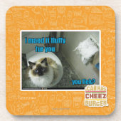 Ik heb het vlot bont gemaakt. bier onderzetter (Voorkant)