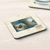 Ik heb het vlot bont gemaakt. bier onderzetter (Linkerzijde)