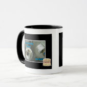 Ik heb het vlot bont gemaakt. mok (Voorkant links)