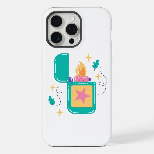 ik heb het warm iPhone hoesje (Achterkant)