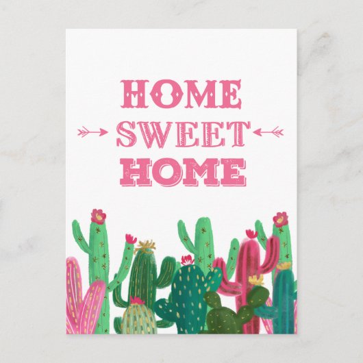 Ik heb Home Sweet Home Briefkaart verplaatst (Voorkant)