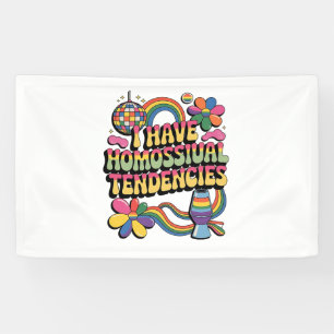 Ik Heb Homoseksuele Neigingen LGBT Pride Maand Spandoek