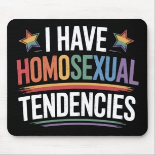 Ik Heb Homoseksuele Neigingen LGBTQ Pride Regenboo Muismat