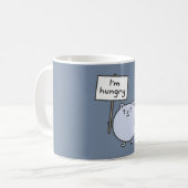 Ik heb honger koffiemok (Voorkant links)