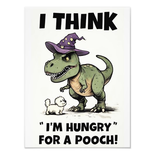 Ik heb honger naar een poedertje foto afdruk (Voorkant)