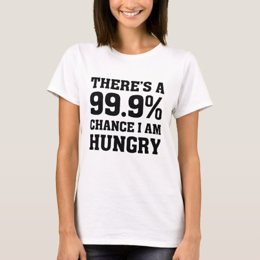 Ik heb honger t-shirt (Voorkant)