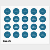 Ik heb hoofdpijn, grap, grappig, sarcastisch, fami ronde sticker (Vel)