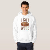 Ik heb hout hoodie (Voorkant volledig)
