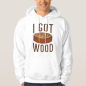 Ik heb hout hoodie (Voorkant)