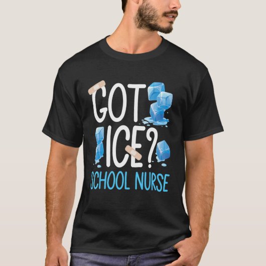 Ik heb Ice School Nurse First Aid opnieuw verzorgd T-shirt (Voorkant)