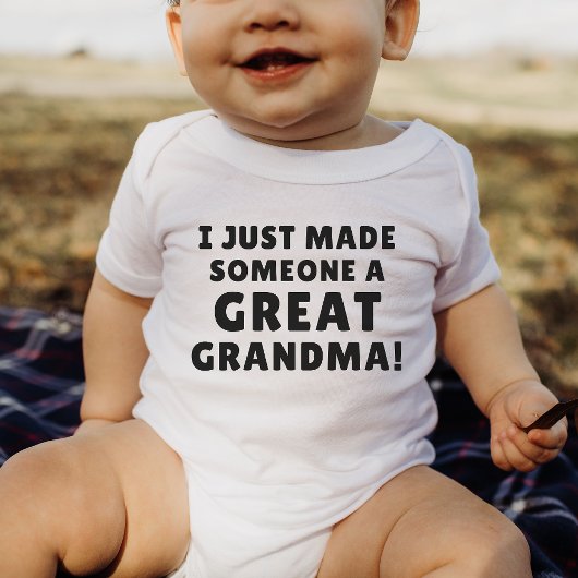 Ik heb iemand een geweldige oma Cute Baby Gift gem Romper