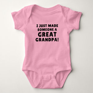 Ik heb iemand een geweldige opa Cute Baby Gift gem Romper