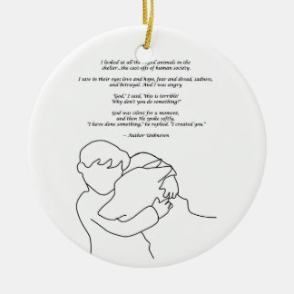 Ik heb iets gedaan keramisch ornament