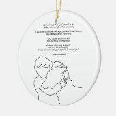 Ik heb iets gedaan keramisch ornament (Links)