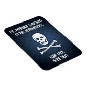 Ik heb iets in de koelkast gespoten. magneet (Rechterzijde)