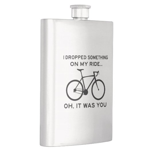 Ik heb iets op m'n ride laten vallen. flacon (Rechts)