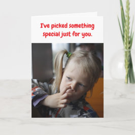 Ik heb iets speciaals uitgezocht, alleen voor jou. kaart