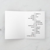 Ik heb iets voor je verborgen gehouden kaart (Binnen)