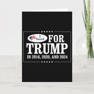 Ik heb in 2016 op Trump gestemd Kaart