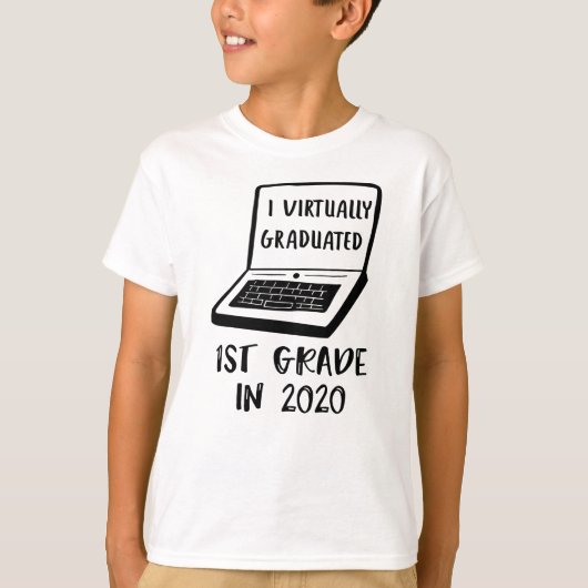 Ik heb in 2020 een praktisch gediplomeerde 1ST-GRA T-shirt (Voorkant)