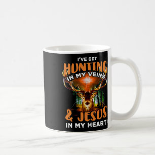 Ik heb in m'n ader en Jezus gejaagd in mijn hart Koffiemok