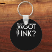 Ik heb Ink Funny Tattoo Artistist Gifts Sleutelhanger (Voorkant)