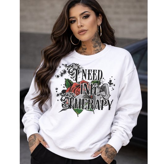 Ik heb inkttherapie sweatshirt nodig