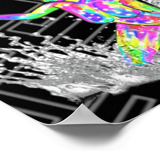 Ik heb Insane gewonnen Poster (Hoek)