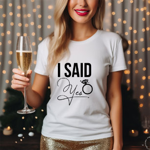 "Ik Heb Ja Gezegd" - Bruidsfeest Tri-Blend Shirt