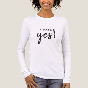 Ik Heb Ja Gezegd Bruidsfeest Tri-Blend Shirt