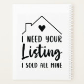 Ik heb je aanbieding nodig Ik heb al mijn planners (Achterkant)