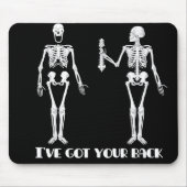 Ik heb je achterste, grappige skeletten muismat (Voorkant)
