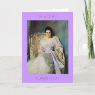 IK HEB JE ALTIJD GEHOORD. FEESTDAGEN KAART