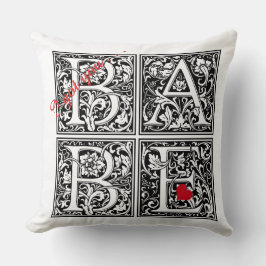 Ik heb je "BABE". Kussen