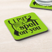 "Ik heb je betoverd" Bier Onderzetter (Linkerzijde)