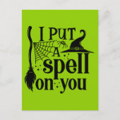 "Ik heb je betoverd" Briefkaart (Voorkant)