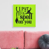"Ik heb je betoverd" Canvas Afdruk (Insitu (Woonkamer))
