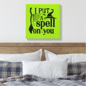 "Ik heb je betoverd" Canvas Afdruk (Insitu (Slaapkamer))