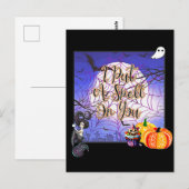 Ik heb je betoverd - Halloween Briefkaart (Voorkant / Achterkant)