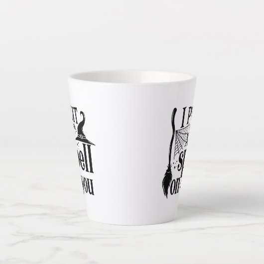 "Ik heb je betoverd" Latte Mok (Voorkant)