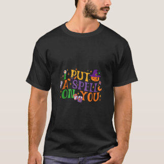 Ik heb je betoverd met kleurrijke letters Schattig T-shirt