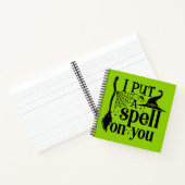 "Ik heb je betoverd" Notitieboek (Binnen)