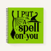 "Ik heb je betoverd" Notitieboek (Voorkant)