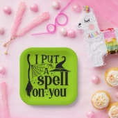 "Ik heb je betoverd" Papieren Bordje (Feest)