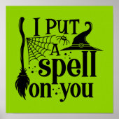 "Ik heb je betoverd" Poster (Voorkant)