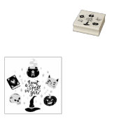 Ik heb je betoverd rubberstempel (Gestempeld)