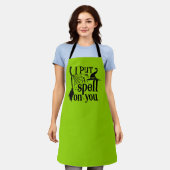 "Ik heb je betoverd" Schort (Gedragen)