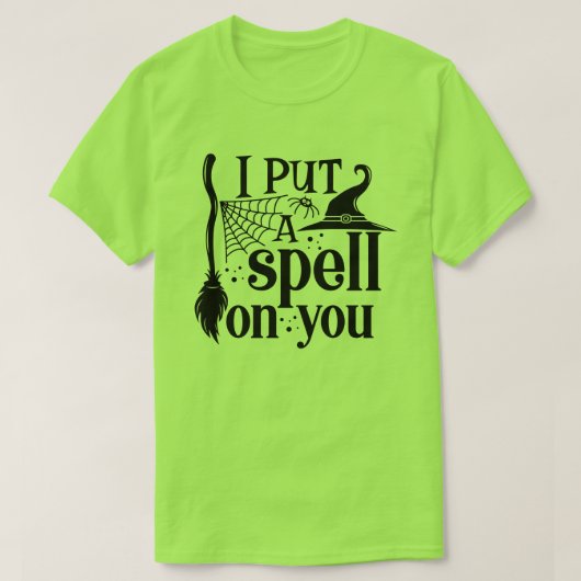 "Ik heb je betoverd" T-shirt (Design voorkant)